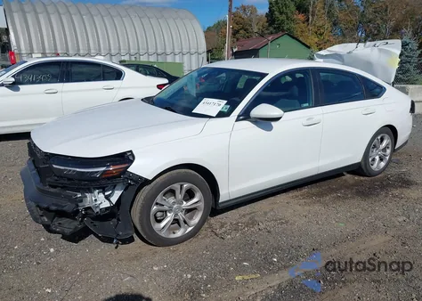 2025 Honda Accord Lx z USA, uszkodzony, nr VIN 1HGCY1F2XSA035390